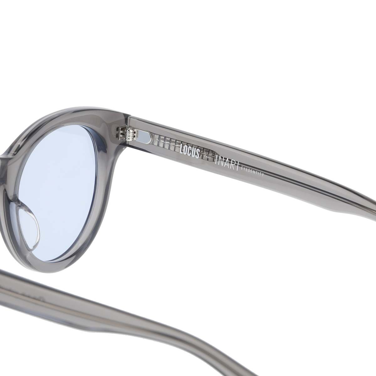 LOCUS feat. INARI EYEDENTITY EYEWEAR （Clear Grey × Blue）