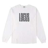 Overlap Logo L/S T-Shirt（White）