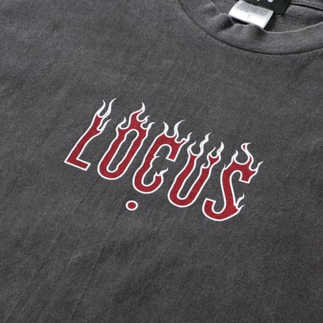 Fire Pattern L/S Tee （Smokey Black）