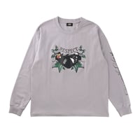 ＜LOCUS＞ Handshake"RESPECT"L/S T-Shirt（Greige）