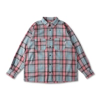 TRAD Shirt（Lirgt Pink×Grey）