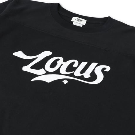 LOCUS 5th Logo Football T-shirt （Black）