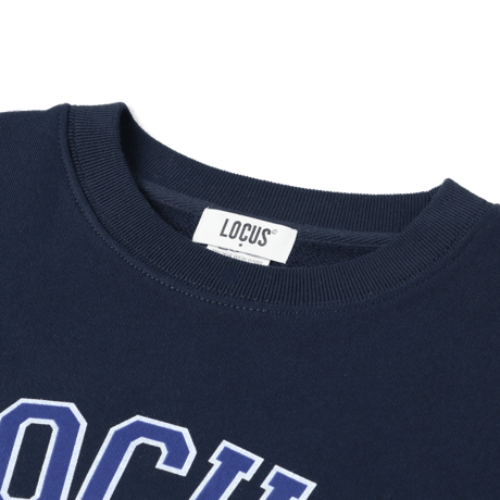 College Logo Pullover（Navy）