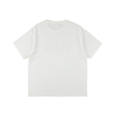 <LOCUS> Retro Future logo Tee （WHITE）