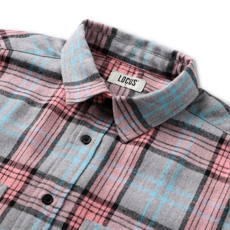 TRAD Shirt（Lirgt Pink×Grey）