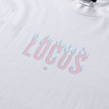Fire Pattern L/S Tee （White）