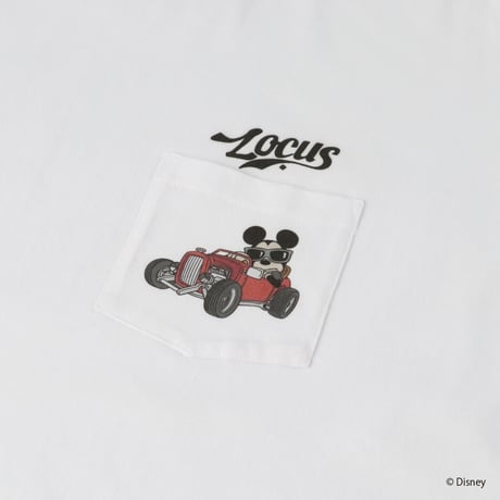 Mickey Collection / Pocket S/S T-shirt （White）