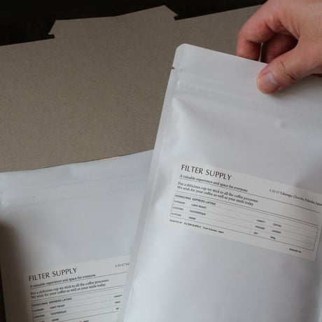 FILTER SUPPLY SUBSCRIPTION　BEANS200g