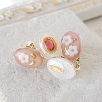 お花4つぶアソート/ピンク