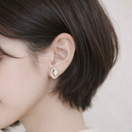 ニュアンス楕円｜イエロー