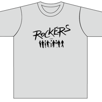 ROCKERS×DUNK T-shirts Gray