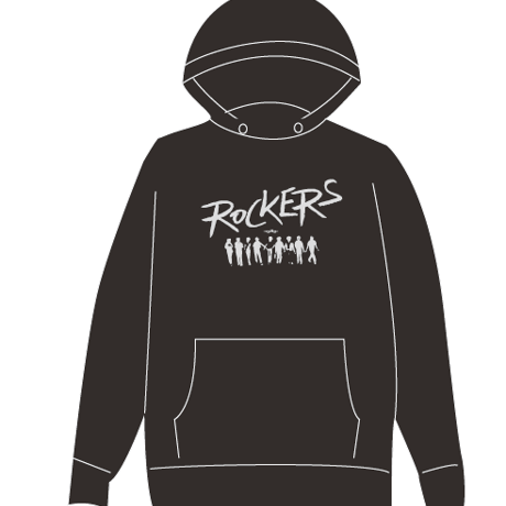 ROCKERS×DUNK PARKA  BLACK