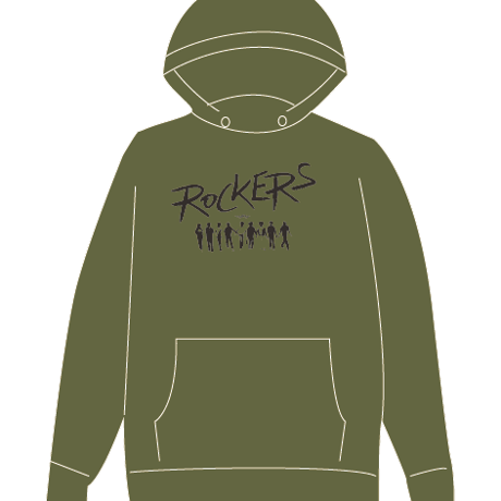 ROCKERS×DUNK PARKA  OLIVE