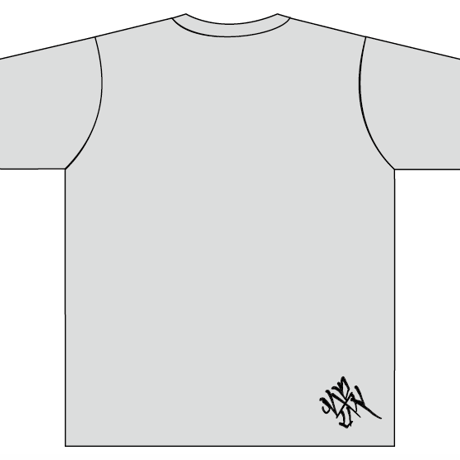 ROCKERS×DUNK T-shirts Gray