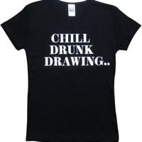 DUNK DRUNK Lady's T-SHIRTS