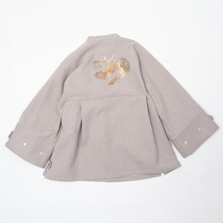 kiken×空論雑貨店 カンフーアノラックシャツ