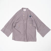 kiken×空論雑貨店 カンフーアノラックシャツ