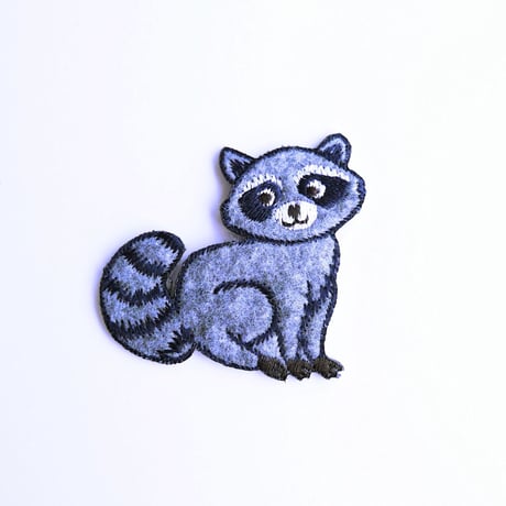 アイロンワッペン【アライグマ raccoon】オーストラリア