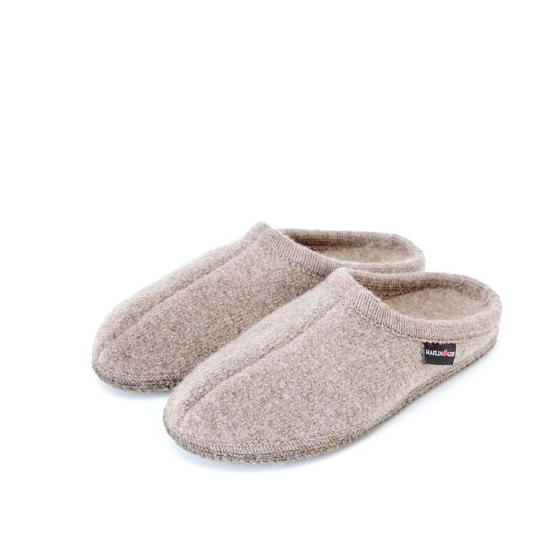 スリッパ HAFLINGERウールスリッパ 6340【ブラウン】 | humming bird横浜