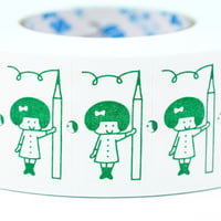 最終販売【ぷんぷく堂】Cえんぴつ　mizutamaさんラベラーシール