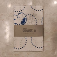 スヌーピーオーガニックコットンてぬぐい　しゃぼん