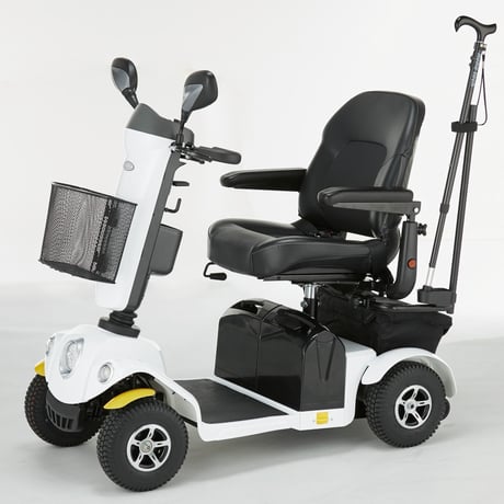 【購入】安定走行なら！四輪型  ハンドル形電動車いす S747(380239000)