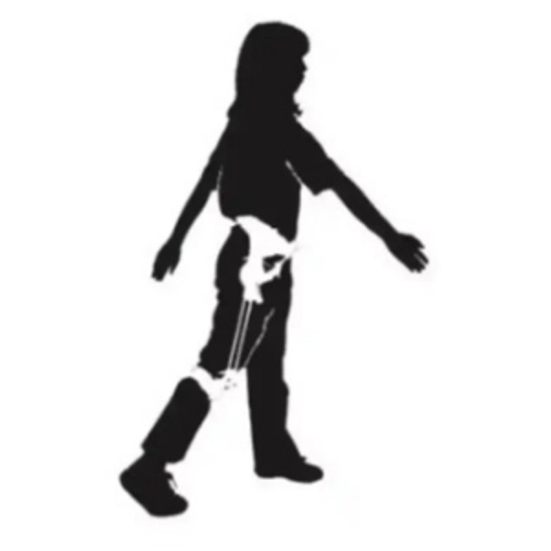 歩行支援器アクシブ（右足用） アクシブ レンタル バネと振り子で歩行をアシスト ACSIVE(アクシブ)_