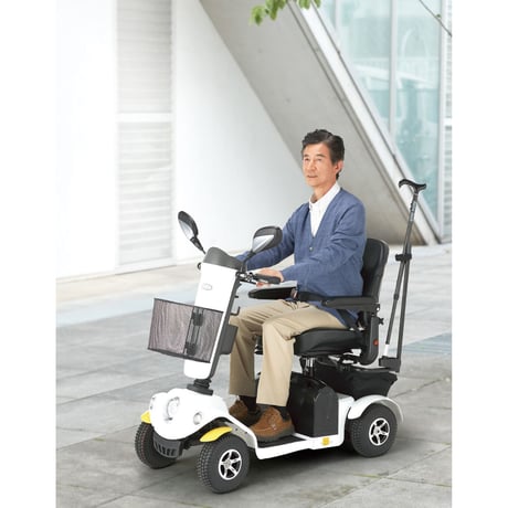 フランスベッド ハンドル型電動車椅子S141 シニアカー