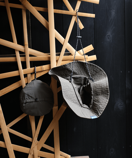 【4Color】UV&撥水加工 nylon bucket hat