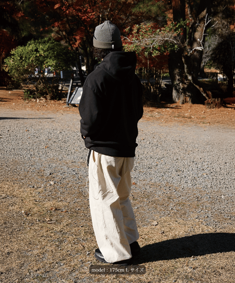 【Black】logo hoodie