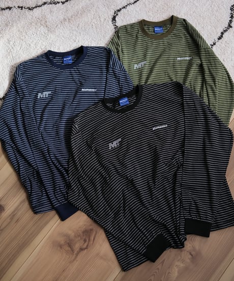 【超軽量】border L/S tee
