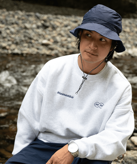 【Gray】logo sweat