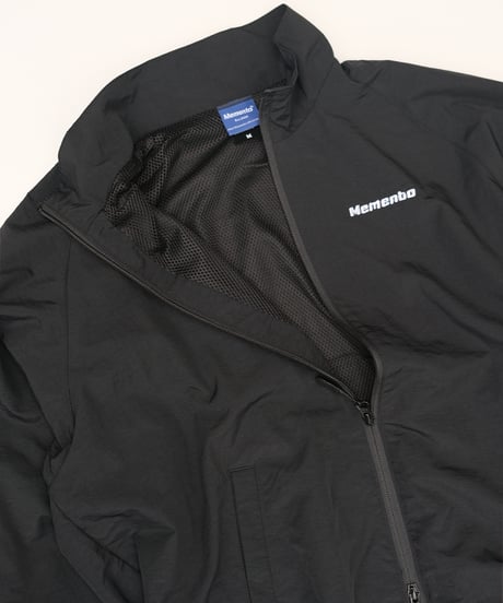 【Black】nylon track jacket