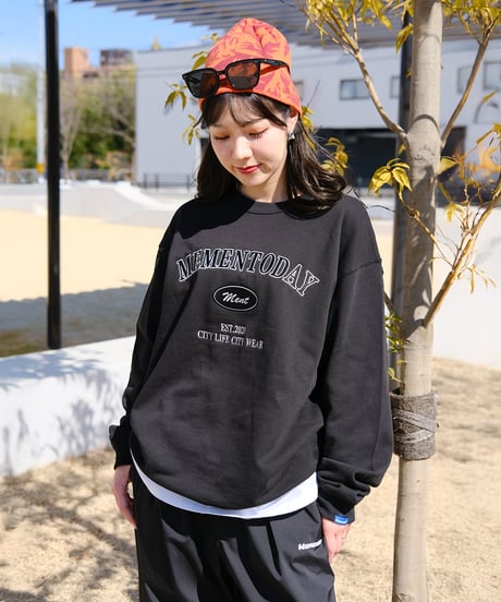 【Black】College Sweat