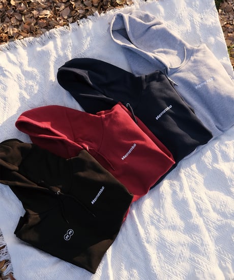 【Navy】logo hoodie