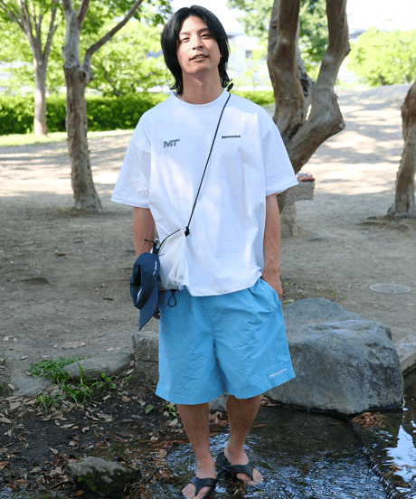 【White】M/T logo tee