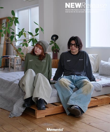 【超軽量】border L/S tee
