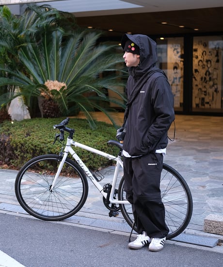 【Black】撥水加工＆2WAY Nylon Pants