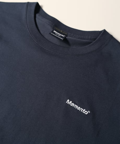 【Navy】logo tee