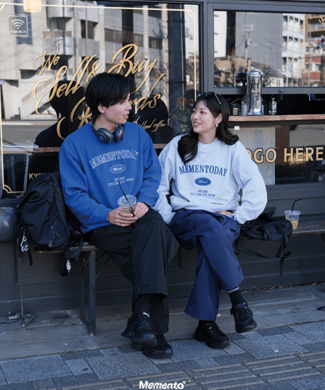 【Gray】College Sweat