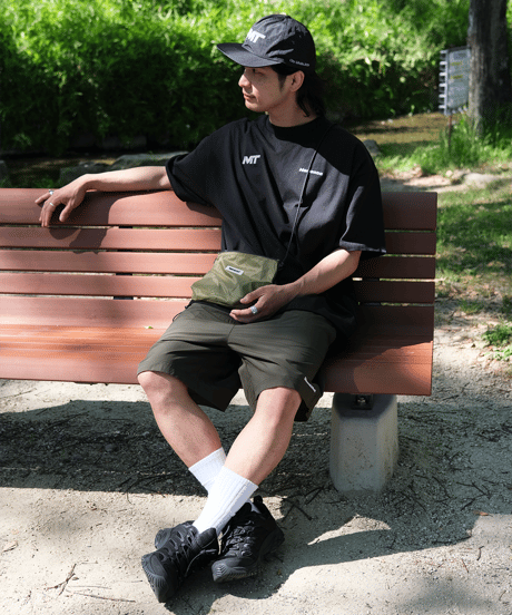 【Black】M/T logo tee