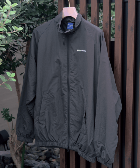【Khaki】nylon track jacket
