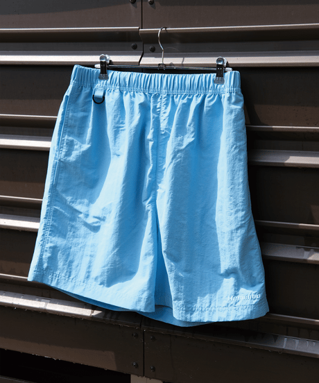 【Blue】撥水加工 nylon shorts