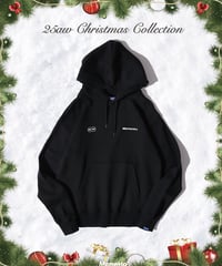 【Black】logo hoodie