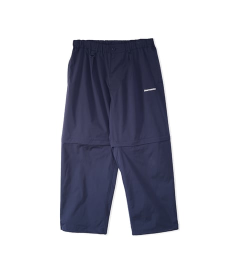 【Navy】撥水加工＆2WAY Nylon Pants