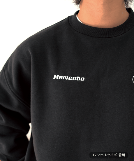 【Black】logo sweat
