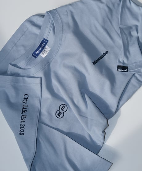 【Blue】city life tee