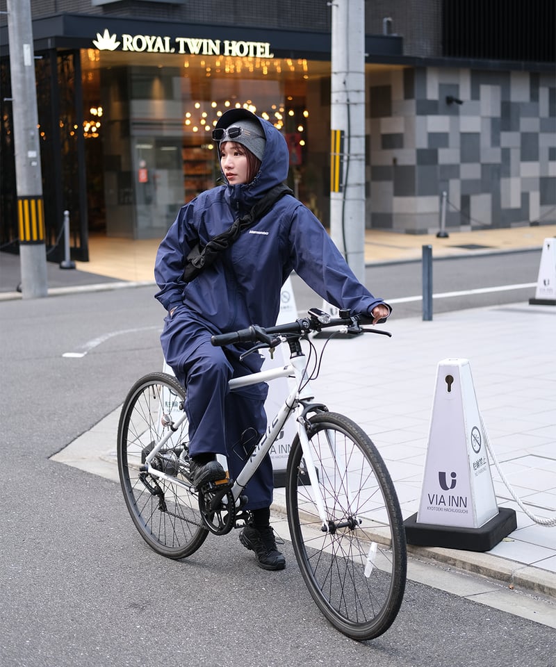 Navy】撥水加工＆2WAY Nylon Pants | Memento