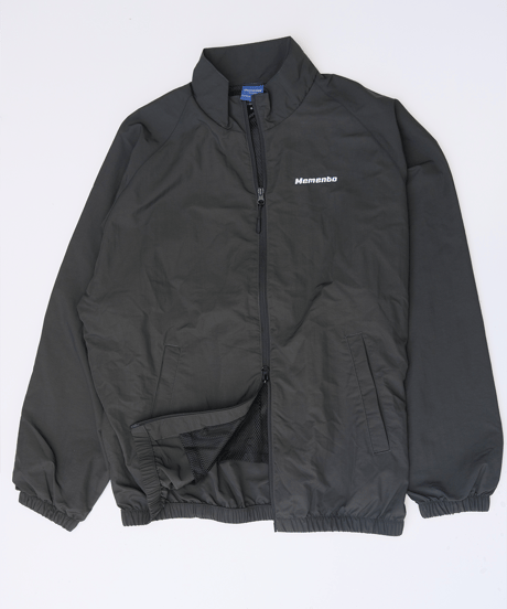 【Khaki】nylon track jacket