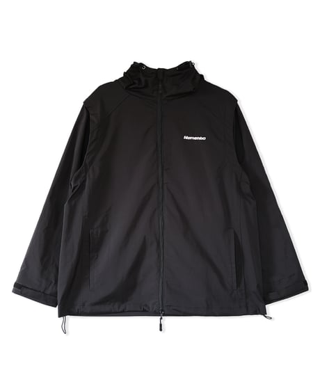 【Black】撥水加工＆2WAY Nylon Jacket